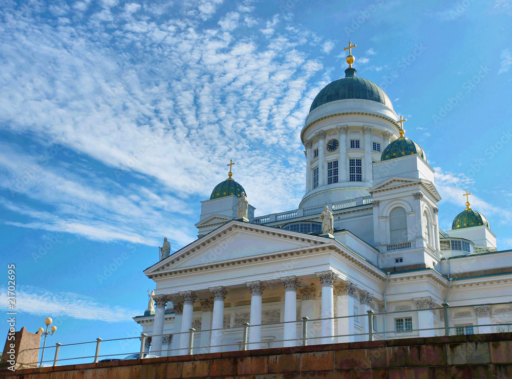 Fototapeta premium The Lutheran Cathedral in Helsinki
