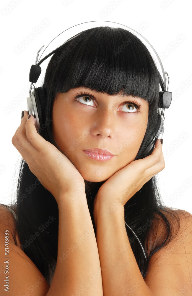 Fototapeta premium The beautiful young girl