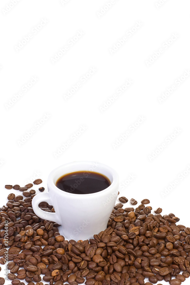 cup at whte background cup at whte background