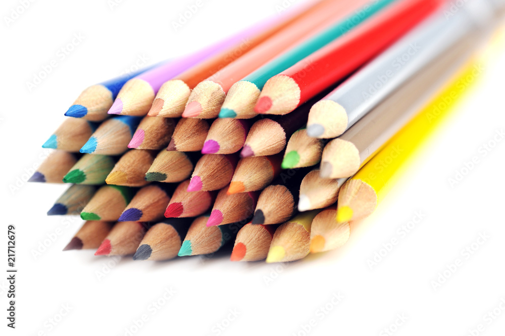Fototapeta premium Colored pencils