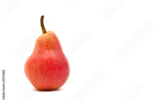 Red bartlett pear photo