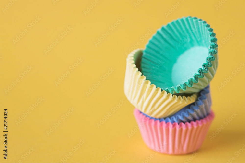Colourful cupcake cases Colourful cupcake cases