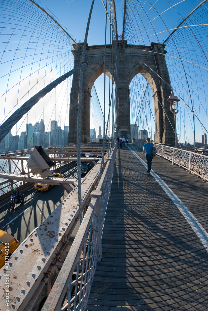 Obraz premium brooklyn bridge new york