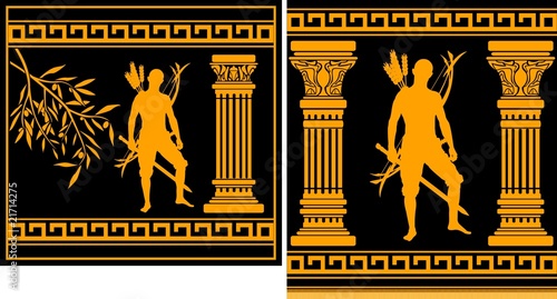 fantasy hellenic warrior