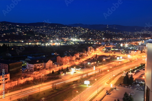 Sarajevo by night