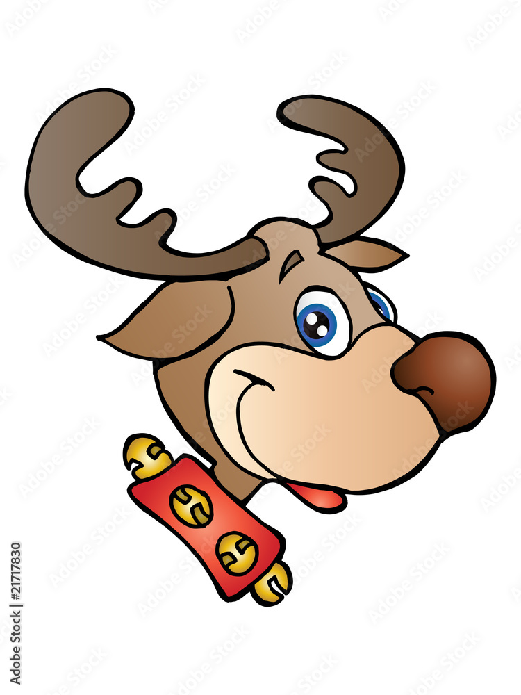 Fototapeta premium moose head