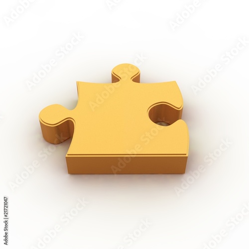 puzzle aus gold