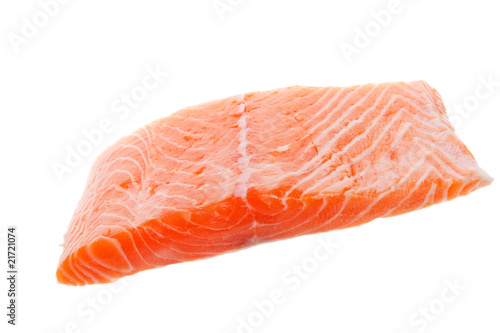 Raw salmon