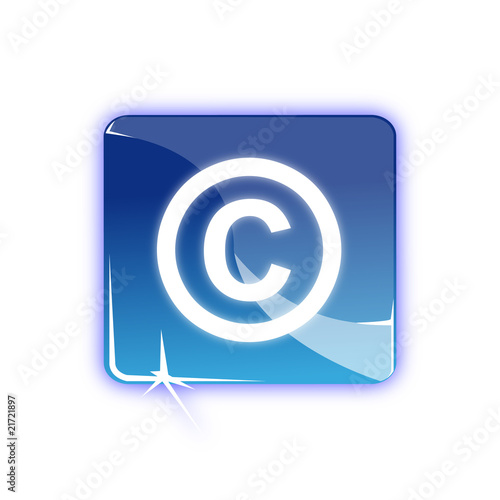 Picto label copie - icon copyright
