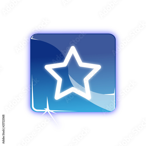 Picto etoile vide - Icon contour star