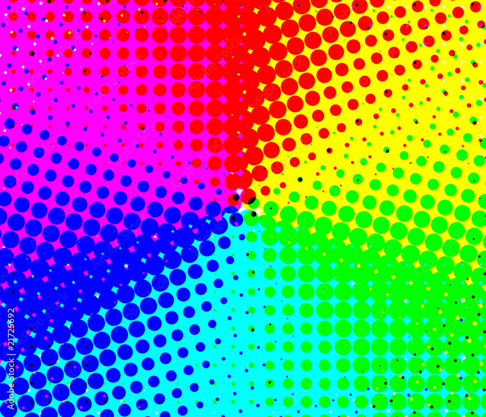 Obraz premium Dotted Colors