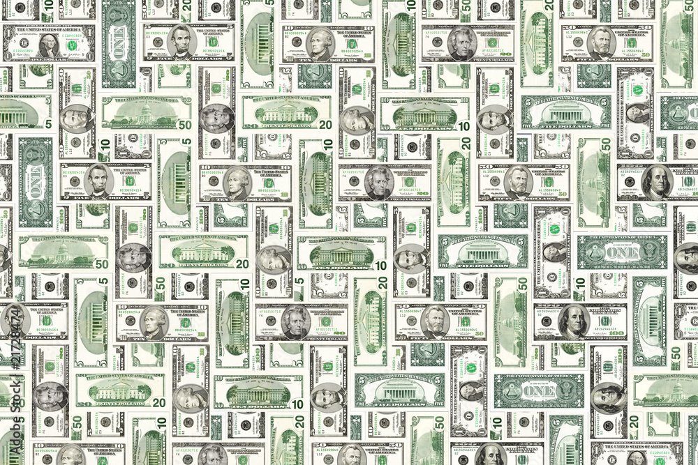 dollar bills texture