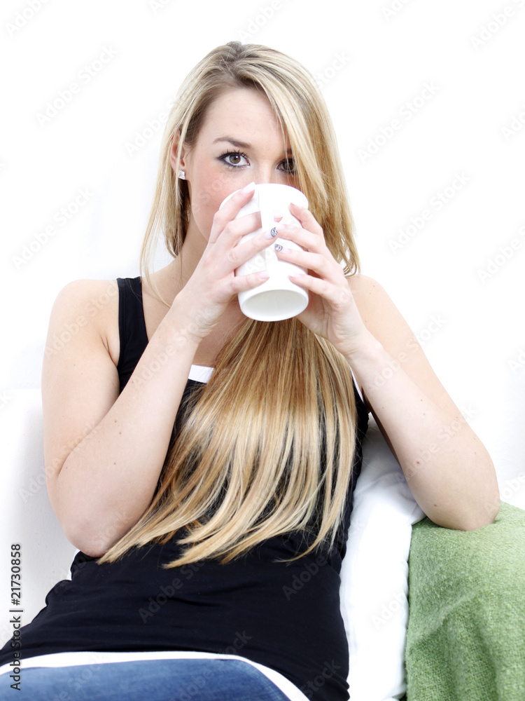 Augenkontakt im Café Augenkontakt im Café