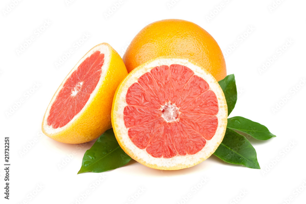 Fresh juicy grapefruits Fresh juicy grapefruits