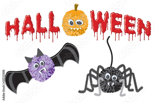 Cute Halloween Elements