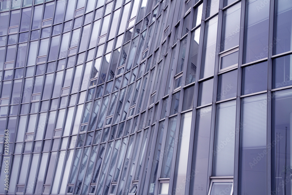 Obraz premium Fassade eines Bürogebäudes