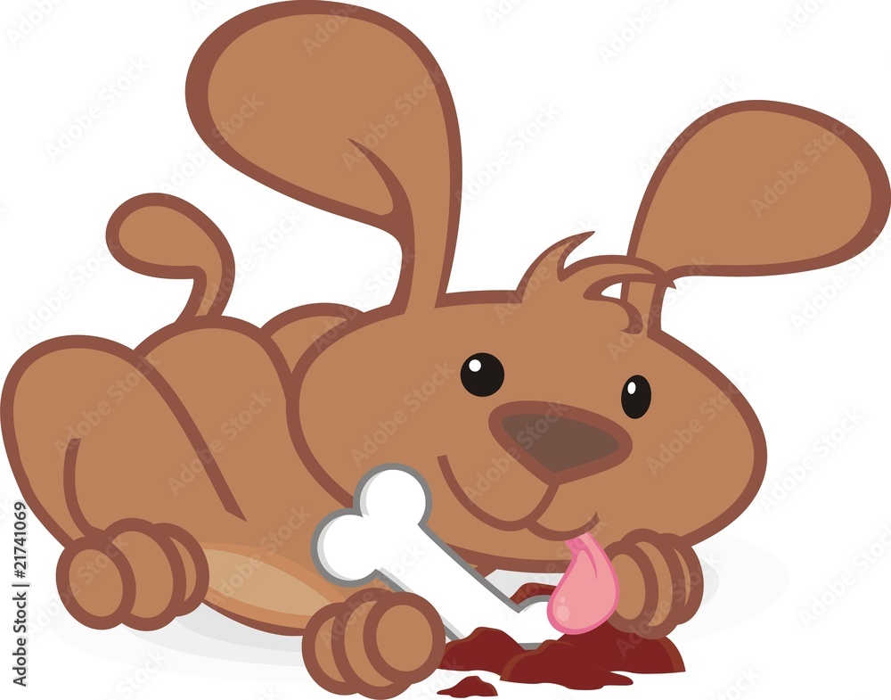 dog and bone dog and bone