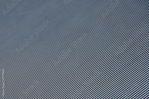 A striped metallic surface