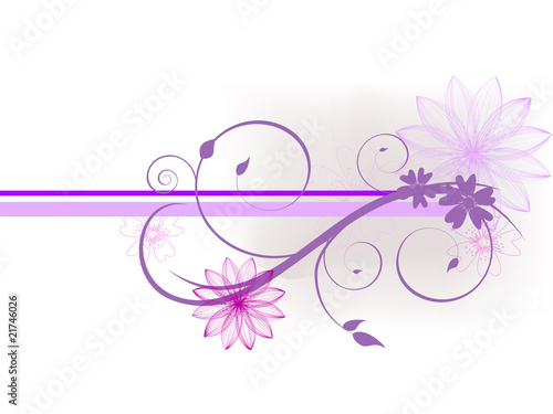 Florales Banner