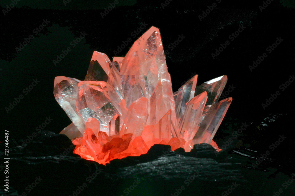 Obraz premium Bergkristallgruppe