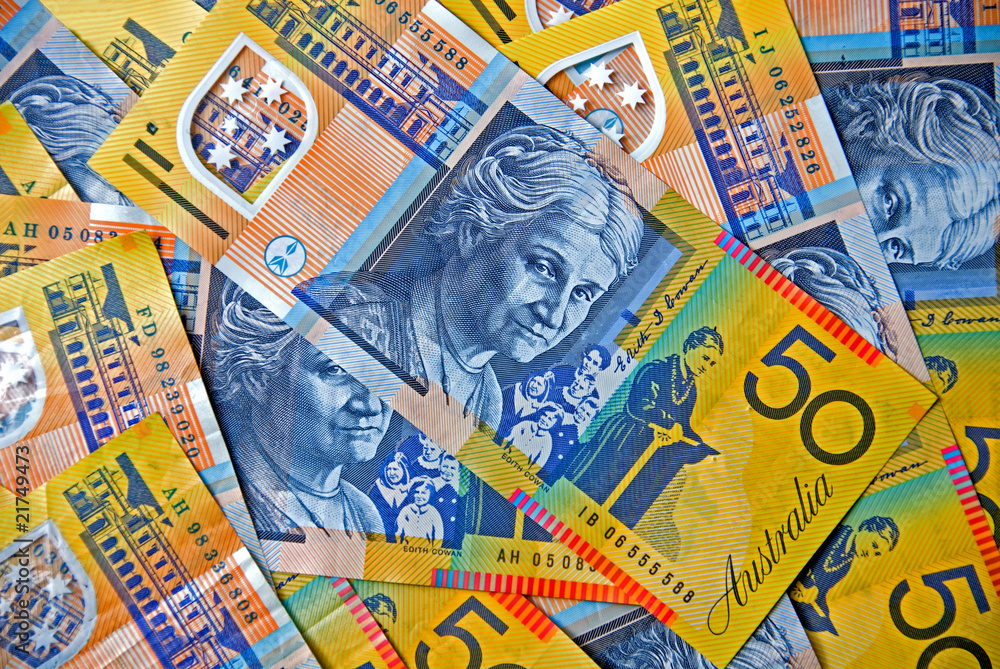 Australian Fifty Dollar Notes