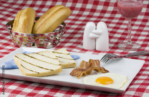 Hearty breakfast