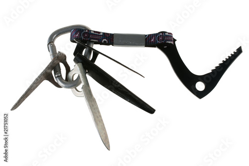 Used Knifeblades, Bugaboos and Pitons