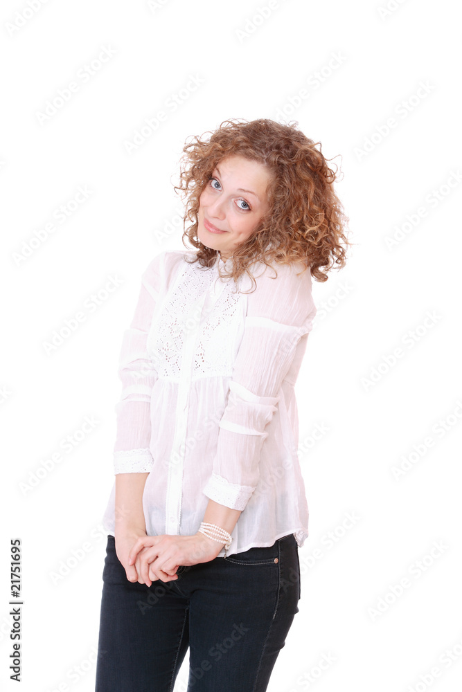 Beautiful young woman