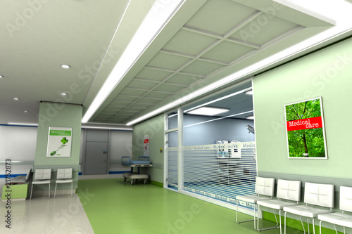 At the hospital