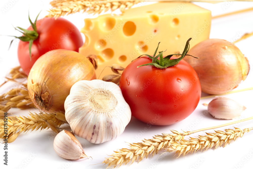 fresh vegetables with cheese fresh vegetables with cheese