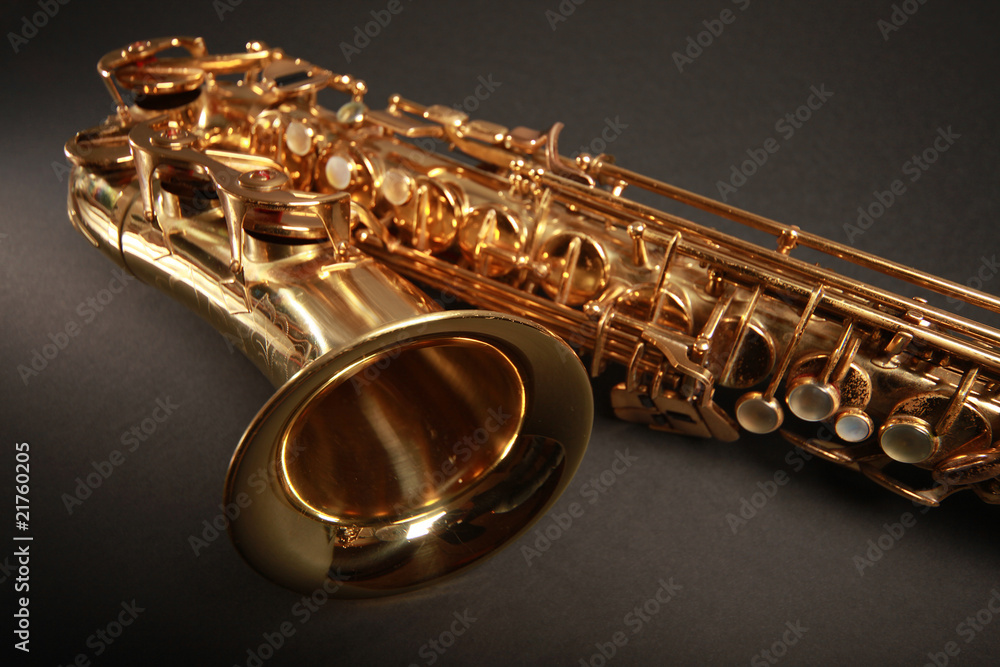 Obraz premium golden on black