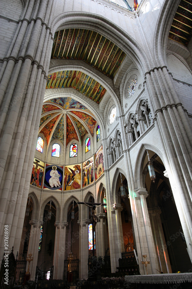 Madrid cathedral interior