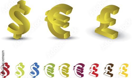 Money icon set