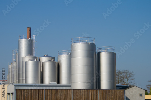 Cheese and milk factory