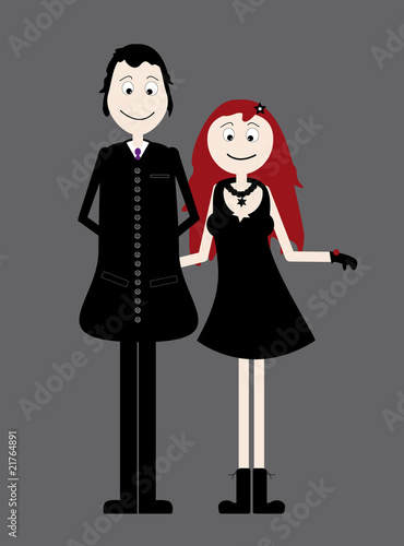Gothic Pärchen