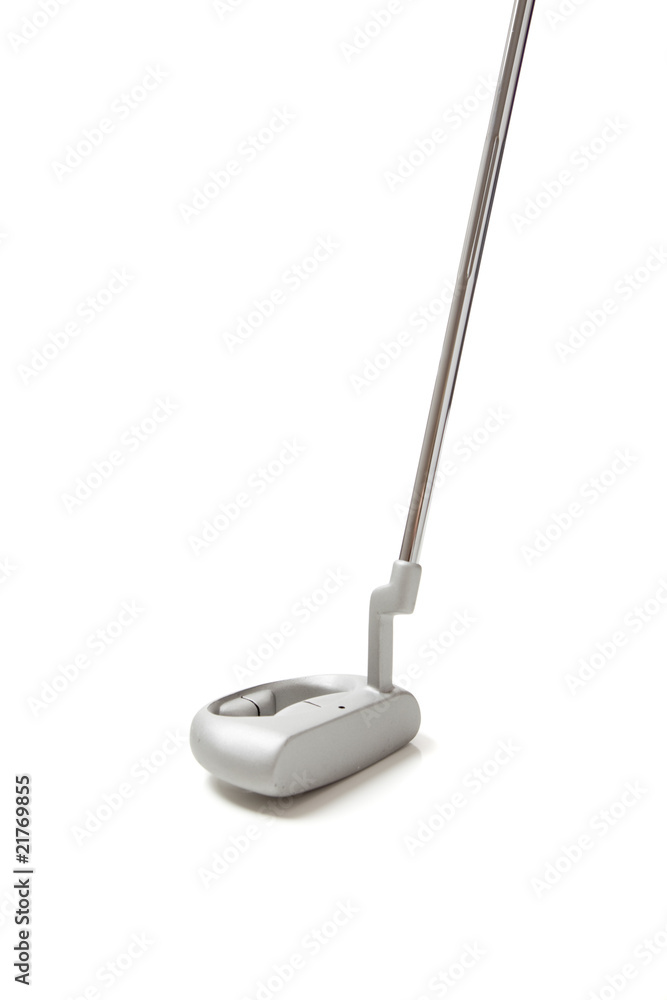 a golf club on white with copyspace a golf club on white with copyspace