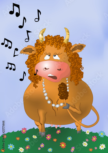 Red cow