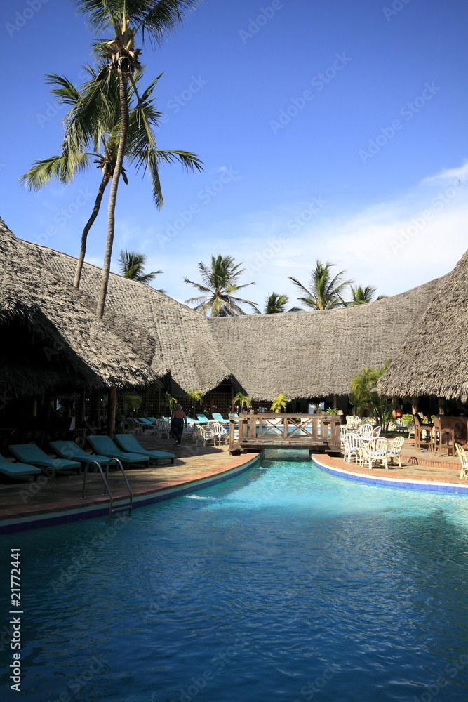 Fototapeta premium kenya watamu piscina