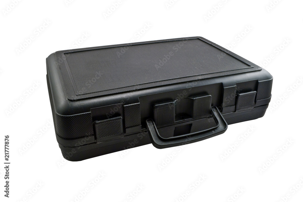 Black suitcase for instruments Black suitcase for instruments