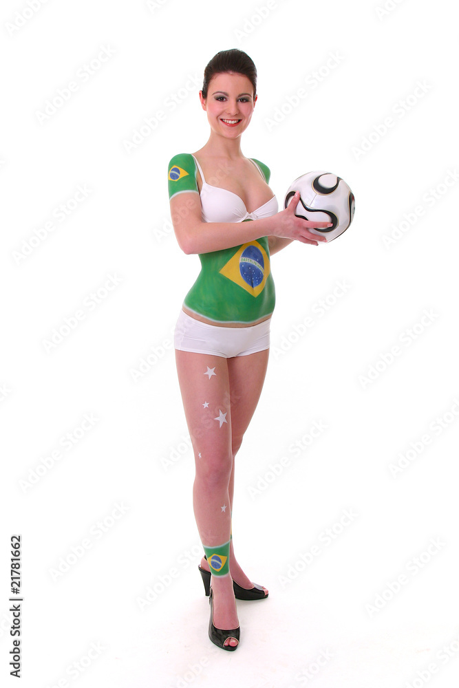 WM-Girl Brasilien