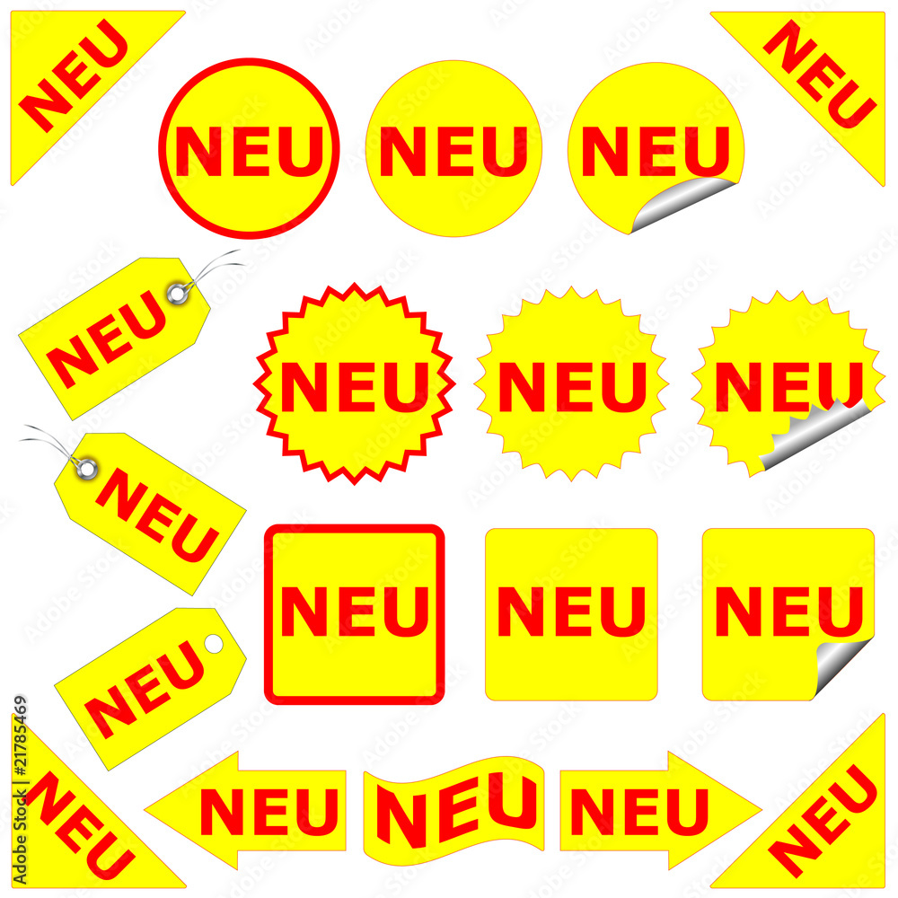 Button-Set, NEU Button-Set, NEU