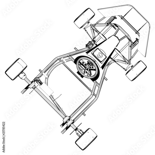 Carting Car Vector 04