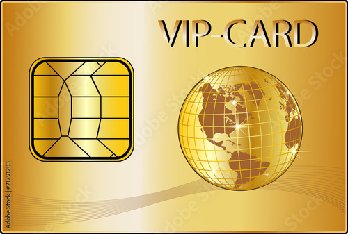 VIP-Card mit Globus