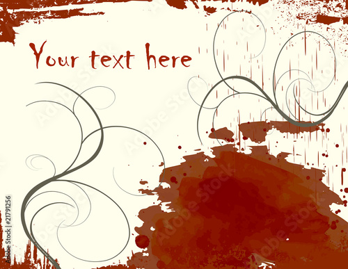 Abstract vintage background vector