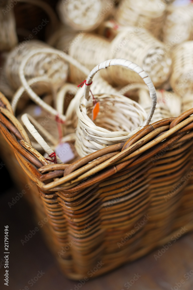 Obraz premium Basket full of baskets