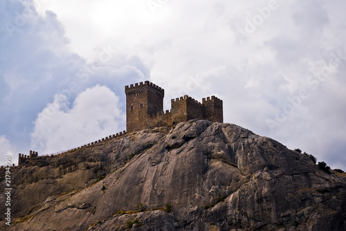Canvas Print The Genoa fortress
