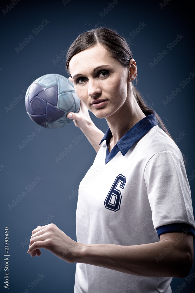 handball girl handball girl