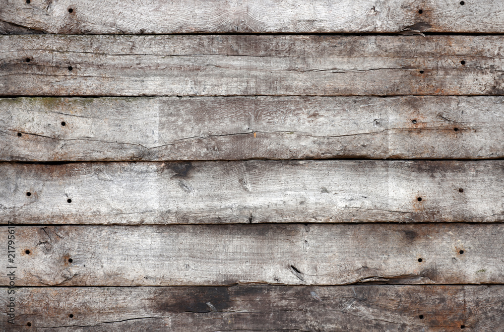Obraz premium Horizontal Wooden Planks