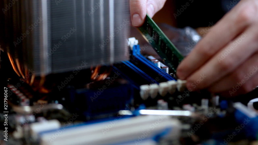 Assembly computer - set cooler Assembly computer - set cooler