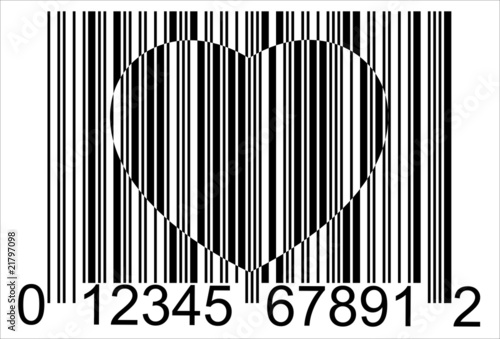 finance bar code profile head